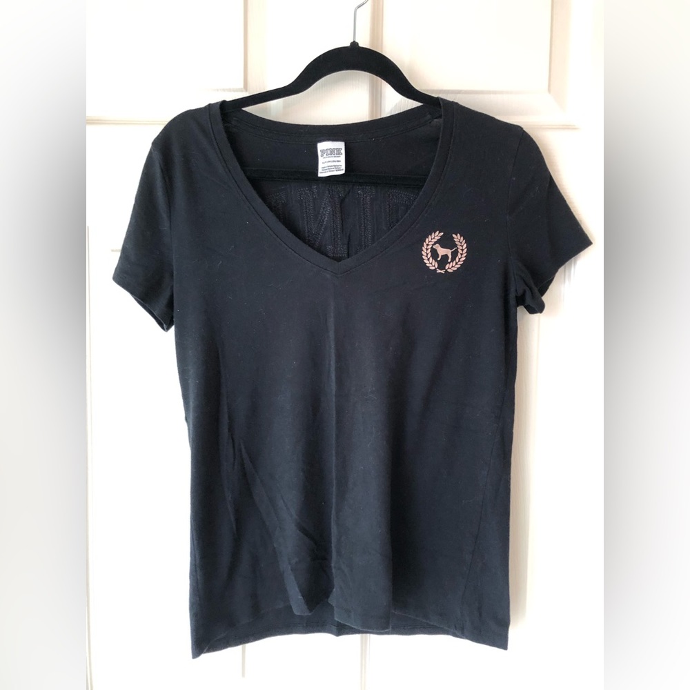 Black PINK logo tshirt size small
